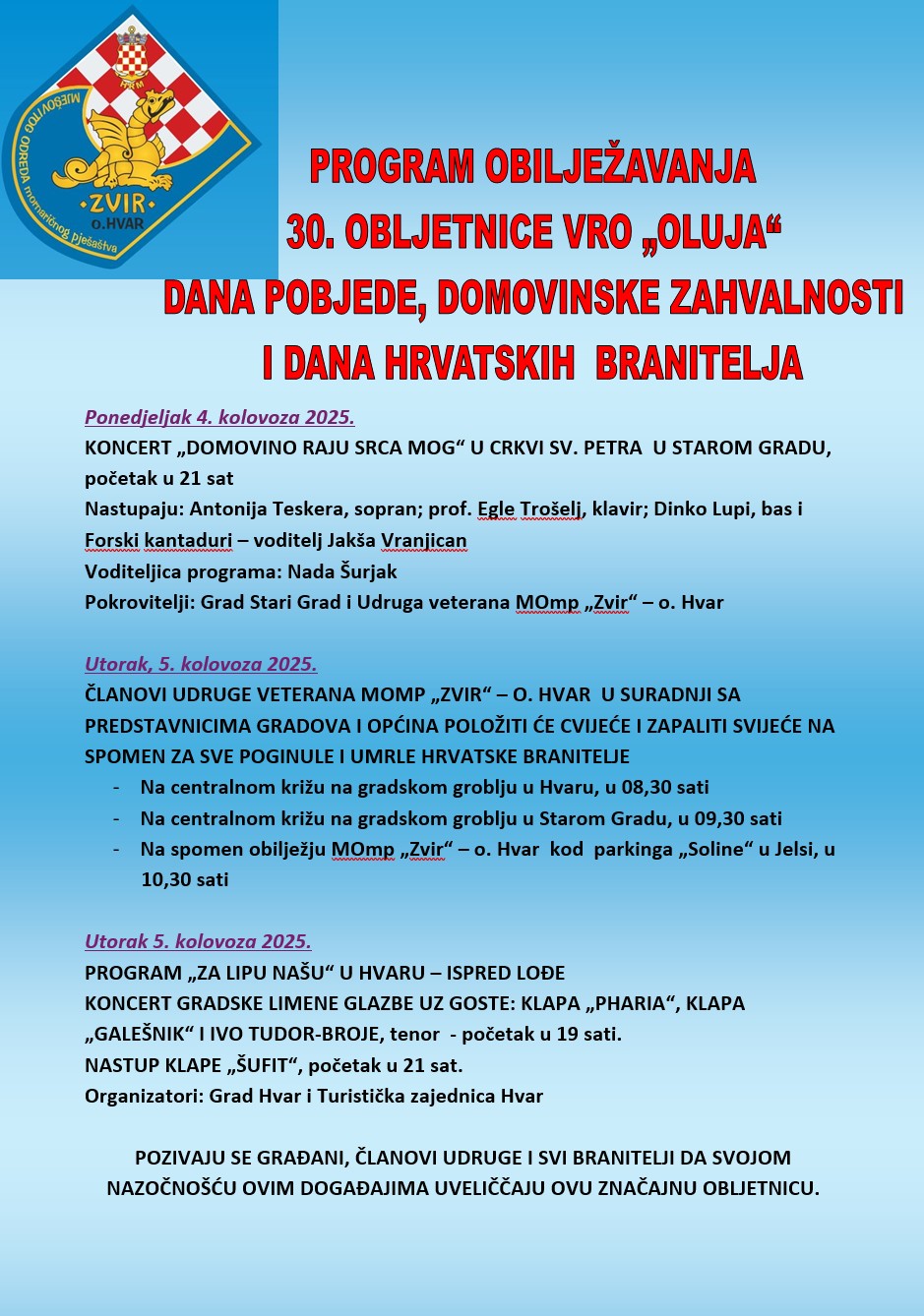 Program 30 god VRO OLUJA_2